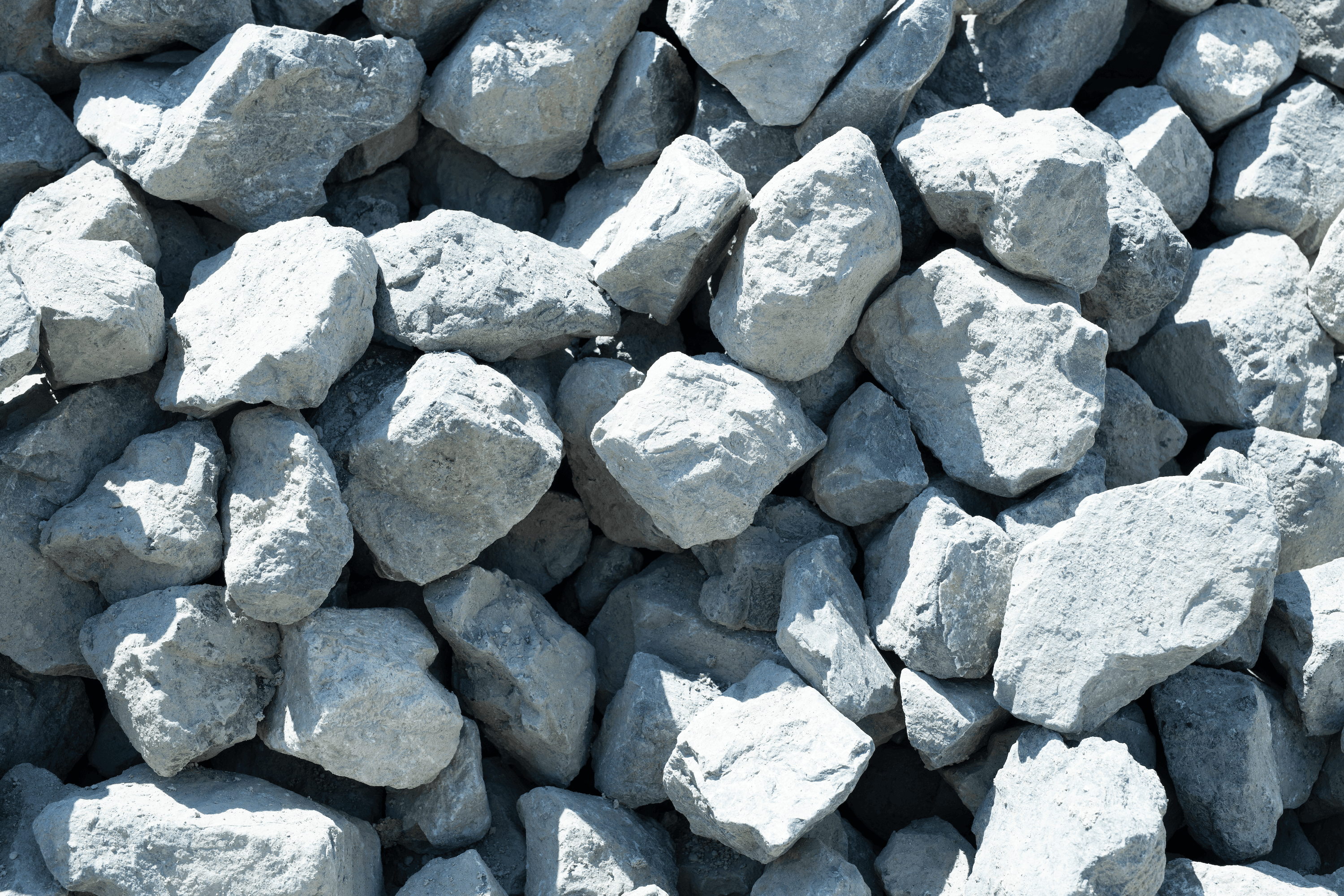 3" x 5" Crushed Site Entrance Material (Virgin)