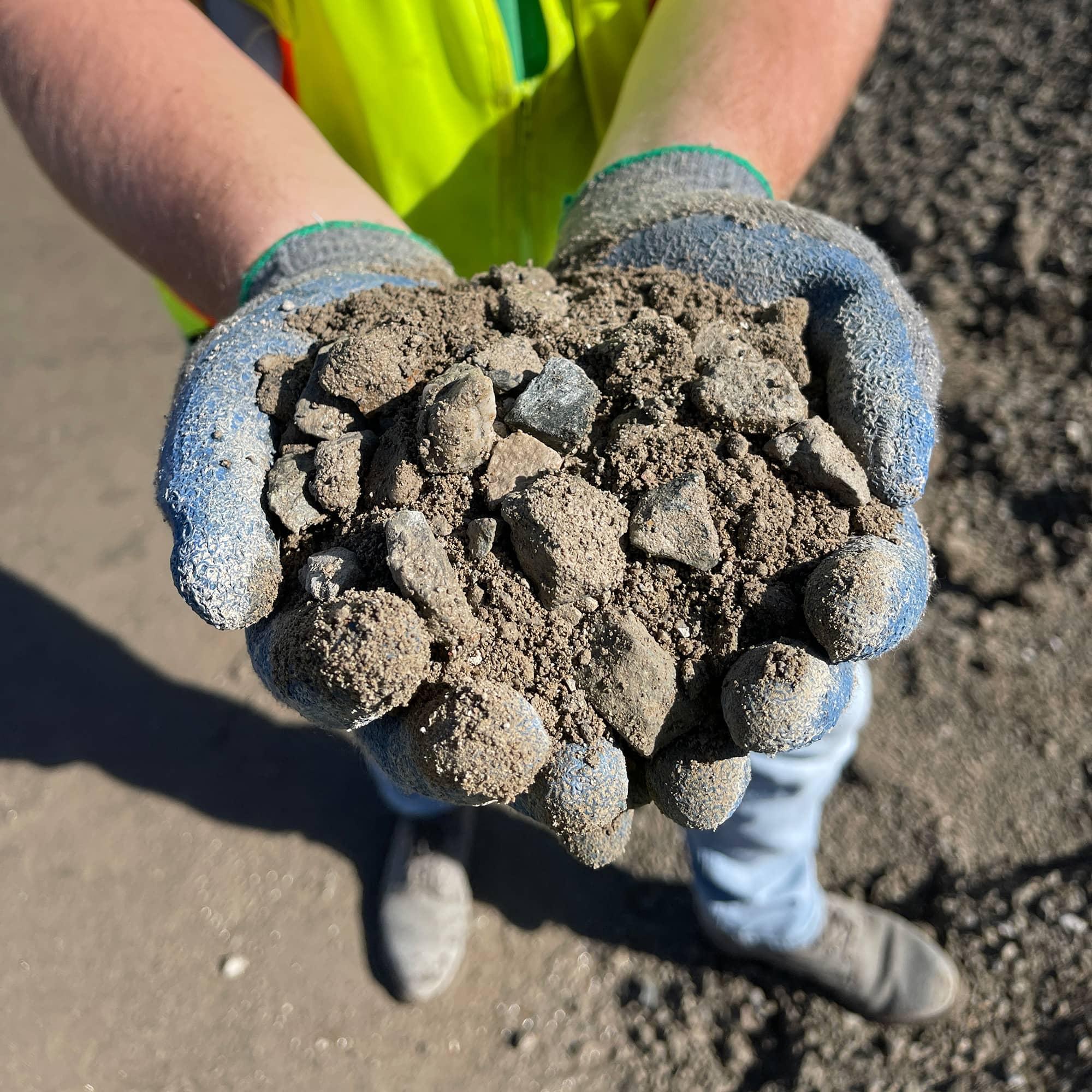 3/4" Class 2 AB (Recycled Concrete Only)