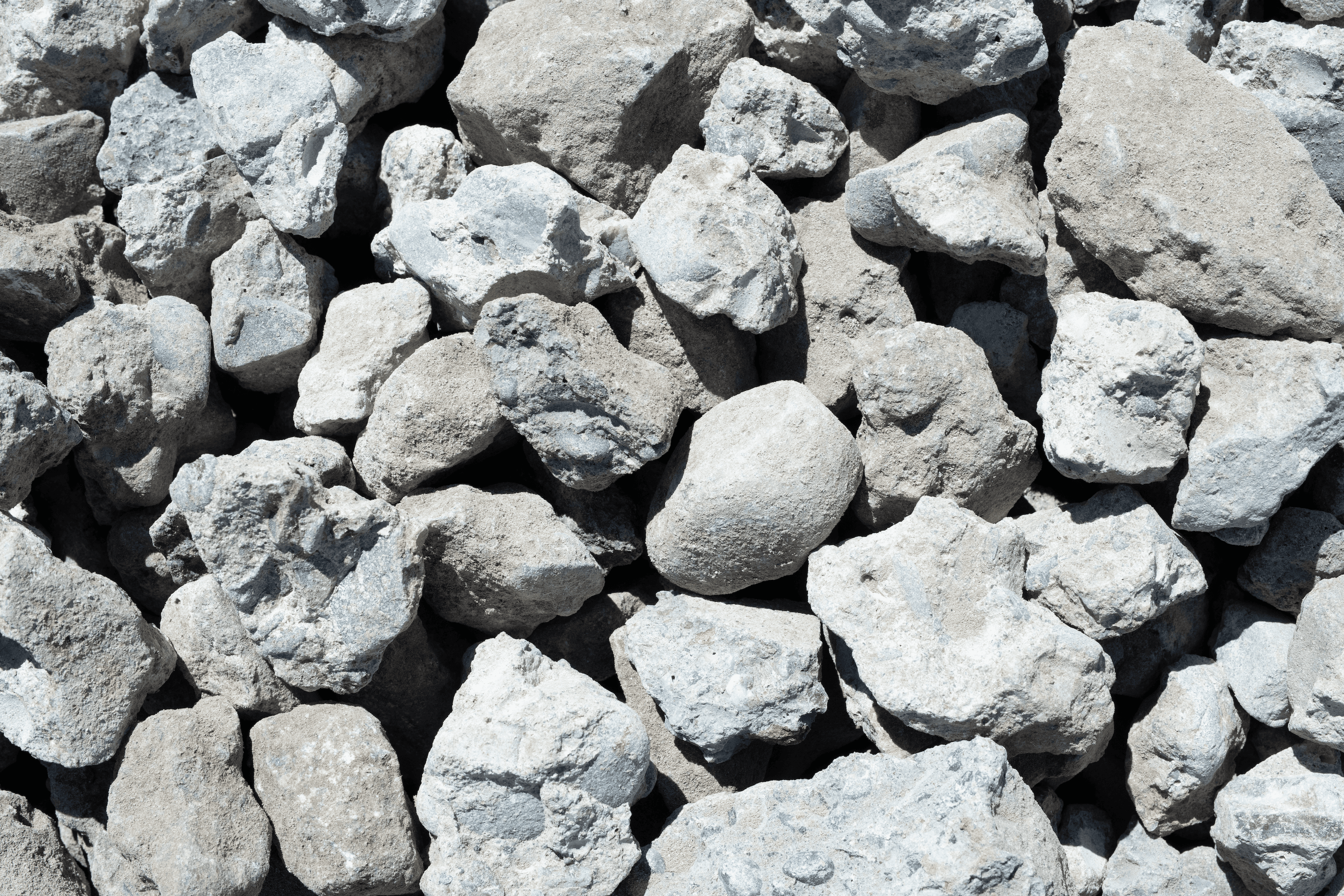 1" x 3" Crushed Rock (ASTM #2) (Recycled)